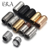 Stainless Steel Magnetic Clasps Cord Bracelet Necklace DIY