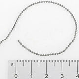 2.4mm Ball Chain 1 Metre Necklace Bracelet DIY Jewelry Making