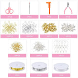 Glass Bead Box Assembly Pliers Set DIY Jewelry Making Tool Kit