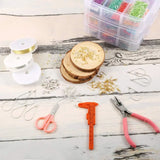 Glass Bead Box Assembly Pliers Set DIY Jewelry Making Tool Kit