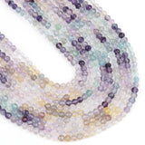 4mm Faceted Green Fluorite Quartz Beads for DIY Jewelry Making