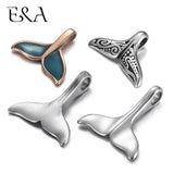 Stainless Steel Charms Fishtail Bracelet Hook DIY Necklace Clasps