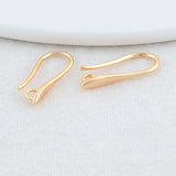 14K Brass Earrings Hoops High Jewelry Making Supplies 2.5*20MM