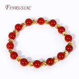18K Plated Spacer Beads Cut Pattern DIY Jewelry Making Findings