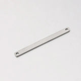 Stainless Steel Double Hole Rectangle Charms 20pcs/lot