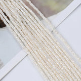 Natural Freshwater Pearl Bread-shaped Beads Jewelry Making DIY