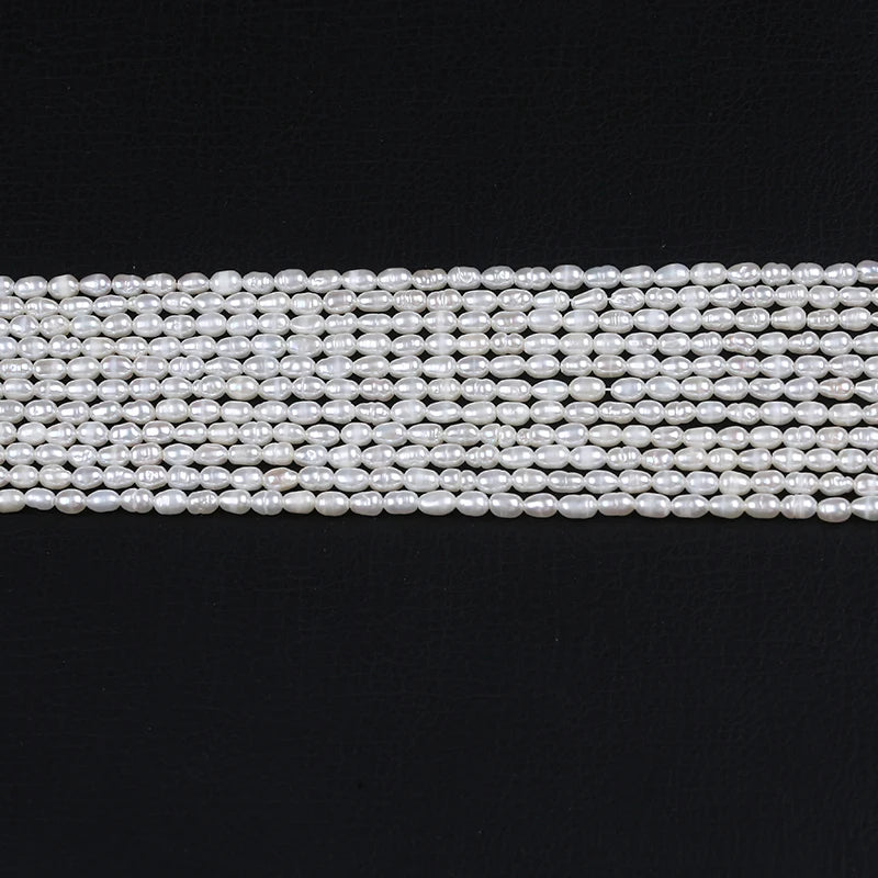 2.5-3mm Freshwater Pearl Strand Tiny Beads for Jewelry Making