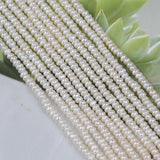 2.5-3mm Freshwater Pearl Bread Beads Flat Isolated Loose Beads DIY Jewelry
