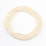 2.5-3mm Freshwater Pearl Beads Round Pearls Jewelry Making DIY 15''