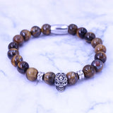 316l Stainless Steel Vintage Skull Head Bead for DIY Jewelry Making