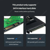 2.5 Inch HDD SSD Enclosure USB 3.1 Type C External Hard Disk Drive Box