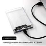 2.5 Inch HDD SSD Enclosure USB 3.1 Type C External Hard Disk Drive Box