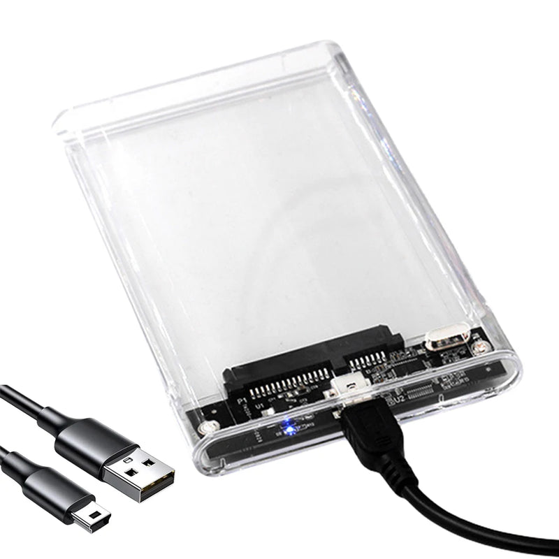 2.5 Inch HDD SSD Enclosure USB 3.1 Type C External Hard Disk Drive Box