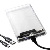 2.5 Inch HDD SSD Enclosure USB 3.1 Type C External Hard Disk Drive Box
