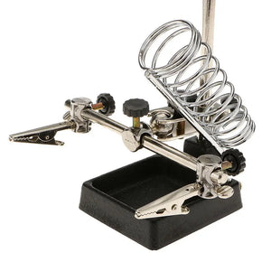 6X LED Magnifying Soldering Iron Stand Len Magnifier