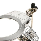 LED Magnifying Soldering Iron Stand Magnifier
