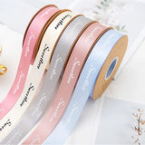 2.5cm Flower Ribbon Roll - 50 Yards Decorative Binding Cake Baking Sweet Ribbon
