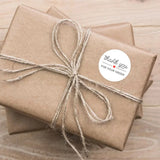 500pcs Baked with Love Round Sticker Scrapbook Envelope Seal Gift Decoration