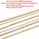 Stainless Steel Cross Chains for DIY Jewelry Making Accessories