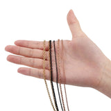 Stainless Steel Cross Chains for DIY Jewelry Making Accessories