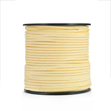 2.5mm Double Sided Suede Braided Cord Velvet Leather Beading