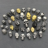 Skull Head Beads Charms for Men Bracelet Making
