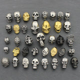 Skull Head Beads Charms for Men Bracelet Making