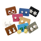 Earring Packaging Card Mini Earrings Studs Display Pack 100pcs