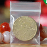 100pcs/lot 2.5x3.5cm Clear Jewelry Ziplock Bags