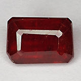 2.60ct Ruby Emerald Cut Loose Gemstone