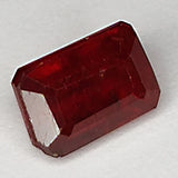 2.60ct Ruby Emerald Cut Loose Gemstone