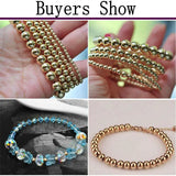 925 Sterling Silver Beads 2-6MM Round Smooth Jewelry Beads