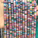 2*6mm Crystal Stone Spacer Rondelle Beads for DIY Jewelry Making