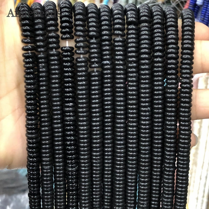 6mm Natural Agates Stone Abacus Beads for DIY Jewelry Making
