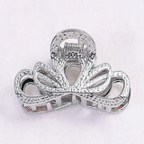 Golden Crown Hair Claw Clips for Women, Small Size Hairpins