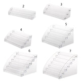 Clear Acrylic Liquid Pigment Bottles Storage Box Organizer Nail Polish Rack