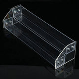 Clear Acrylic Liquid Pigment Bottles Storage Box Organizer Nail Polish Rack