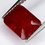 2.70ct Ruby Emerald Cut Loose Gemstone