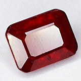 2.70ct Ruby Emerald Cut Loose Gemstone