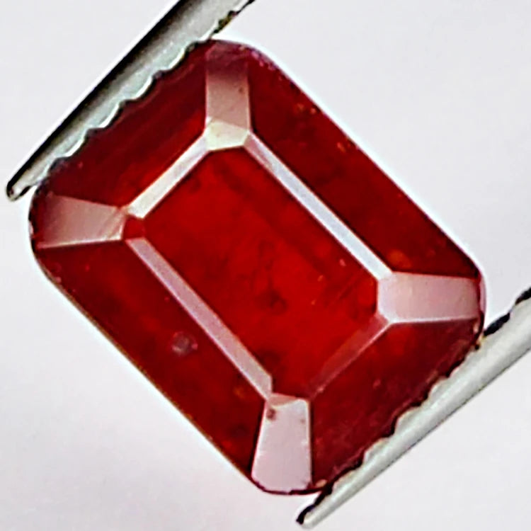 2.70ct Ruby Emerald Cut Loose Gemstone