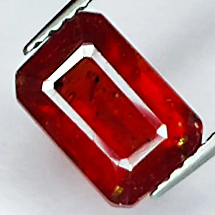 2.70ct Ruby Emerald Cut Loose Gemstone