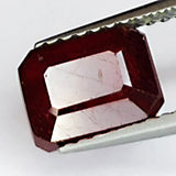 2.75ct Ruby Emerald Cut Gemstone