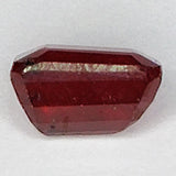 2.75ct Ruby Emerald Cut 8.3x5.7mm Gemstone
