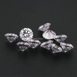 2.75mm Round CZ Stone for Jewelry