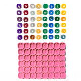 Silicone Mold Alphabet & Constellations Easy Demold Fondant Molds