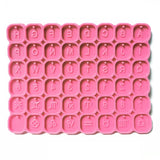 Silicone Mold Alphabet & Constellations Easy Demold Fondant Molds