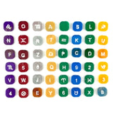 Silicone Mold Alphabet & Constellations Easy Demold Fondant Molds