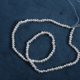2.8-3mm Potato Shape Freshwater Pearl Beads Semi-finished DIY Chain