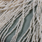 2.8-3mm Potato Shape Freshwater Pearl Beads Semi-finished DIY Chain