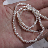 2.8-3mm Potato Shape Freshwater Pearl Beads Semi-finished DIY Chain